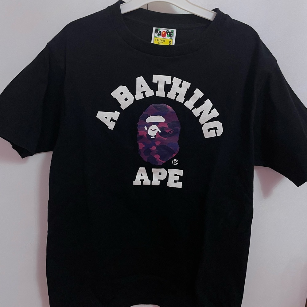 BAPE Color Camo College Tee